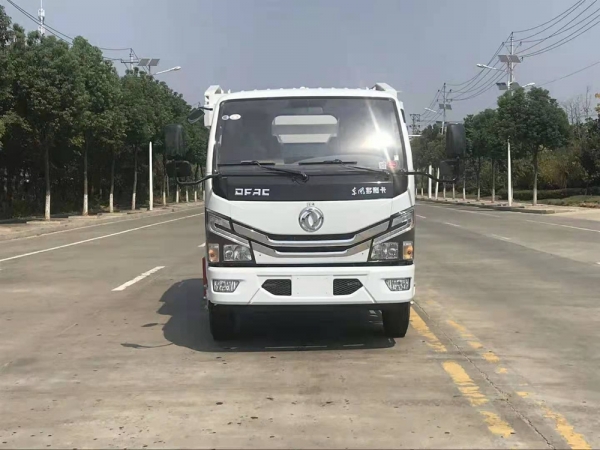 國六【6立方】多利卡D6后裝掛桶垃圾車